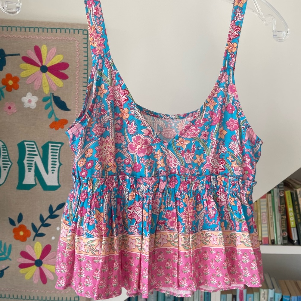 Anthropologie Patterned Top Size Xs - image 2